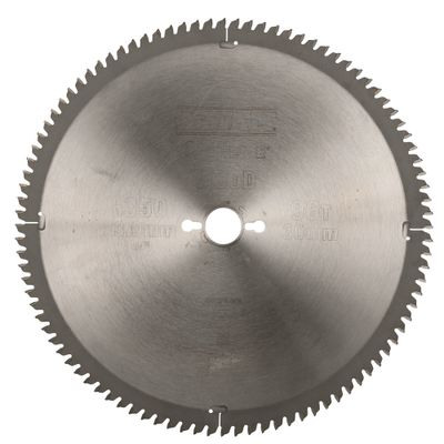 DeWalt Accessoires Cirkelzaagblad 350x30x96t, trapezium, negatief 5°, kerf 3,0mm - DT4291-QZ