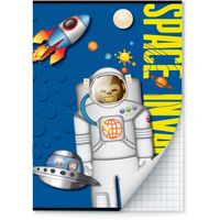 Emoji - Space Monkey schriften Ruit 10 mm A4 - 2 stuks - thumbnail