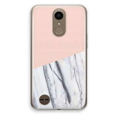 A touch of peach: LG K10 (2017) Transparant Hoesje