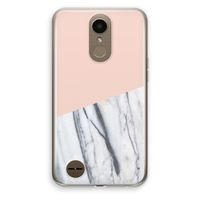 A touch of peach: LG K10 (2017) Transparant Hoesje