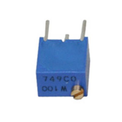 Bourns 3266W-1-101LF Cermet-trimmer 12-slagen Lineair 0.25 W 100 Ω 4320 ° 1 stuk(s) Tape and Reel