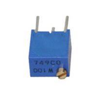 Bourns 3266W-1-101LF Cermet-trimmer 12-slagen Lineair 0.25 W 100 Ω 4320 ° 1 stuk(s) Tape and Reel - thumbnail
