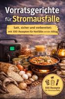 Vorratsgerichte für Stromausfälle :Satt, sicher und vorbereitet mit 100 Rezepten für Notfälle und den Alltag - Karine Hans - ebook