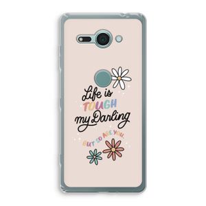 Tough Life: Sony Xperia XZ2 Compact Transparant Hoesje