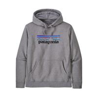 Patagonia P-6 Logo Uprisal Hoody Trui Heren Gravel Heather L