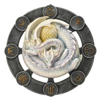 Anne Stokes Plaque Ostara Dragon 32 Cm