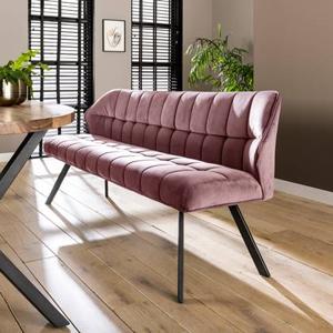 Davidi Design Raster Roze Velvet Eetkamerbank 180 cm