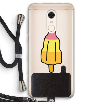Raketijsje: Xiaomi Redmi 5 Transparant Hoesje met koord