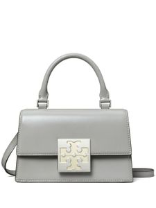 Tory Burch mini sac cabas Bon Bon Spazzolato - Gris