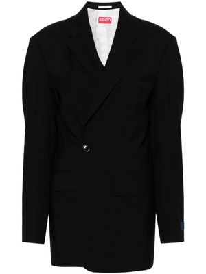 Kenzo blazer à boutonnière croisée - Noir