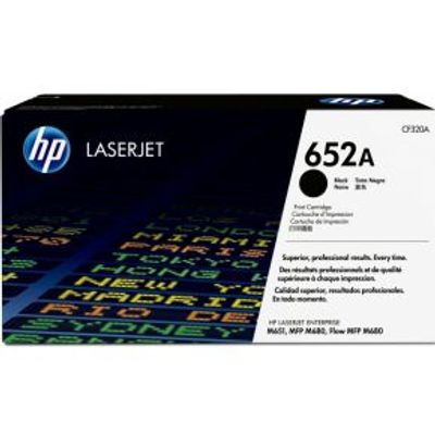 HP 652A Black Original LaserJet Toner Cartridge