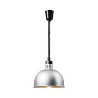 warmtelamp - zilver - 28.5 x 28.5 x 29 cm - Royal Catering - staal - in hoogte verstelbaar