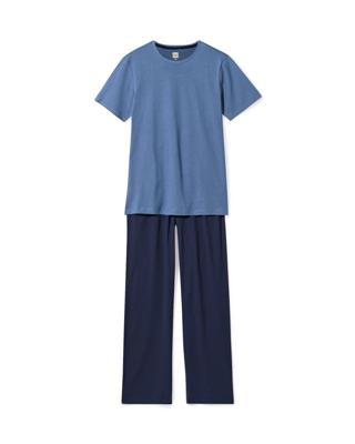 HEMA Herenpyjama Blauw (blauw)
