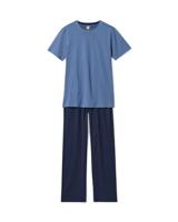 HEMA Herenpyjama Blauw (blauw)