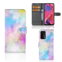 Hoesje OPPO A54 5G | A74 5G | A93 5G Watercolor Light