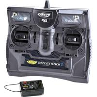 Carson Modellsport Reflex Stick II RC handzender 2,4 GHz Aantal kanalen: 6 Incl. ontvanger