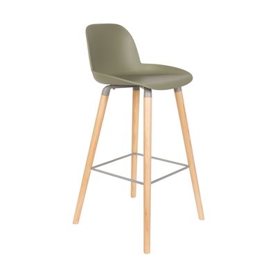 Zuiver Albert Kuip barkruk H75 Green