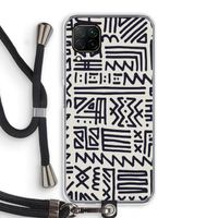 Marrakech print: Huawei P40 Lite Transparant Hoesje met koord