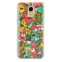 Vexx City: Samsung Galaxy J6 (2018) Transparant Hoesje