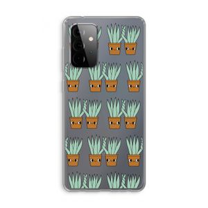 Sansevieria: Samsung Galaxy A72 Transparant Hoesje