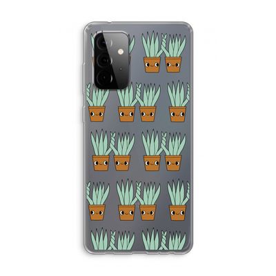Sansevieria: Samsung Galaxy A72 Transparant Hoesje