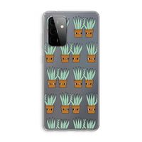 Sansevieria: Samsung Galaxy A72 Transparant Hoesje Sansevieria: Samsung Galaxy A72 Transparant Hoesje