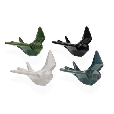Decoratieve figuren Versa Vogel 12,7 X 6 X 16 CM Decoratieve figuren