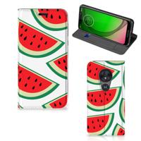 Motorola Moto G7 Play | Flip Style Cover | Watermelons