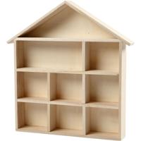 Creativ Company Letterhuisje, h: 26 cm, l: 3,5 cm, b: 22 cm, afm 26x22 cm cm, 1 stuk