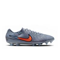 Nike Tiempo Legend 10 Elite Gras Voetbalschoenen (FG) Lichtblauw Felrood Zwart