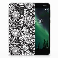 Nokia 2 | TPU Case | Black Flowers