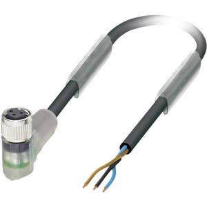 Phoenix Contact 1671072 Sensor/actuator connector, geassembleerd M8 Aantal polen (sensoren): 3 Bus, haaks 3.00 m 1 stuk(s)