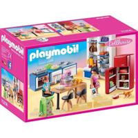 PLAYMOBIL 70206 - Casa delle bambole La Maison Traditionnelle - Cucina familiare - Novità per il 2020