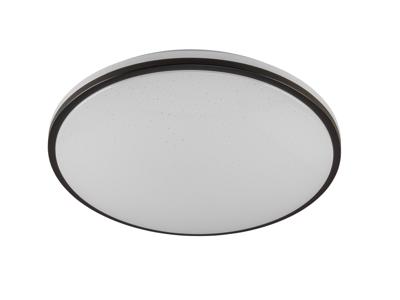 LIVARNO home RGB plafondlamp met afstandsbediening (Zwarte ring)