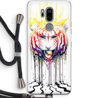 Fading: LG G7 Thinq Transparant Hoesje met koord