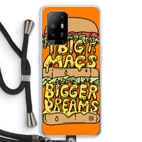 Big Macs Bigger Dreams: Oppo A94 5G Transparant Hoesje met koord