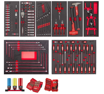 Milwaukee Master Foam Inlay Sets | Automotive/Transportation | 172-delig - 4932499474