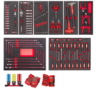 Milwaukee Master Foam Inlay Sets | Automotive/Transportation | 172-delig - 4932499474 Milwaukee Master Foam Inlay Sets | Automotive/Transportation | 172-delig - 4932499474