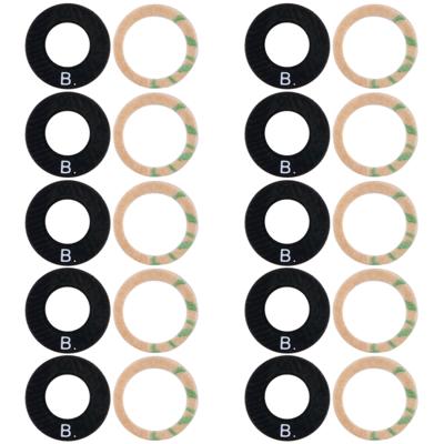 10 stuks Back cameralens voor Huawei Honor Play 7 X