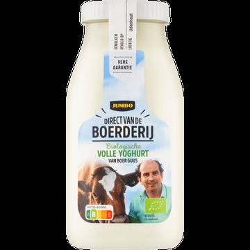 Jumbo Direct van de Boerderij Biologische Volle Yoghurt 500 g