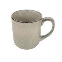 Secret de gourmet Koffiemok - lichtgroen - keramiek - 420 ml - beker