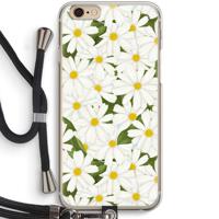 Summer Daisies: iPhone 6 / 6S Transparant Hoesje met koord