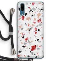 Terrazzo N°12: Huawei P20 Transparant Hoesje met koord