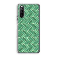 Moroccan tiles 2: Sony Xperia 10 III Transparant Hoesje