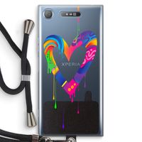 Melts My Heart: Sony Xperia XZ1 Transparant Hoesje met koord