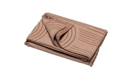 David Fussenegger David David Fussenegger plaid Deco arches 130x200 noisette