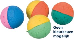 TRIXIE SET SOFTBALLEN SOFTRUBBER ASSORTI 4,3X4,3X4,3 CM 4 ST