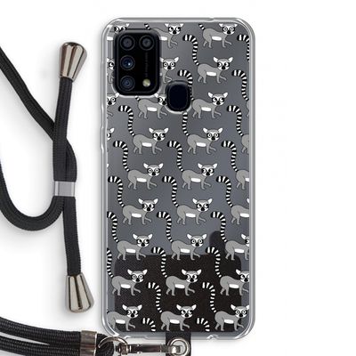 Makis: Samsung Galaxy M31 Transparant Hoesje met koord