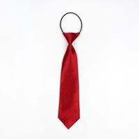 10 stuks effen kleur casual rubber band lui gelijkspel voor kinderen (rood)