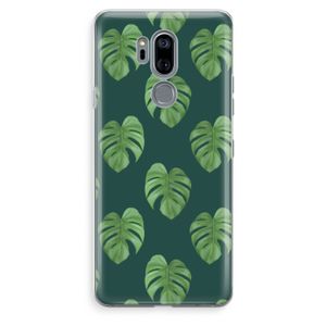 Monstera leaves: LG G7 Thinq Transparant Hoesje